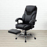 Maxbell Massage Reclining Office Chair with Footrest, High Back Computer Chair Home