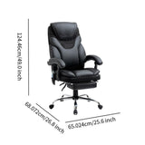 Maxbell Massage Reclining Office Chair with Footrest, High Back Computer Chair Home