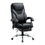 Maxbell Massage Reclining Office Chair with Footrest, High Back Computer Chair Home