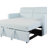 Maxbell Loveseat Sleeper Pull Out Couch 3 in 1 Sofa Bed Adjustable Backrest