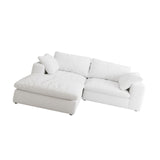 Maxbell Cloud Modular Sectional Sofa Couch for Living Room,80"Down Filled Comfort