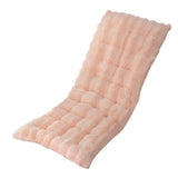 Maxbell Rocking Chair Cushion recliner Cushion for Indoor Furniture Patio Desk Chair Pink