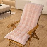 Maxbell Rocking Chair Cushion recliner Cushion for Indoor Furniture Patio Desk Chair Pink