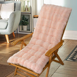 Maxbell Rocking Chair Cushion recliner Cushion for Indoor Furniture Patio Desk Chair Pink