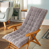 Maxbell Rocking Chair Cushion recliner Cushion for Indoor Furniture Patio Desk Chair Gray