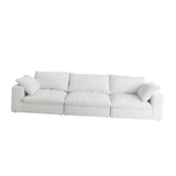 Maxbell Oversized Cloud Modular Sectional Sofa,120" Down Filled Comfort 3Seater Sofa