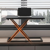 Maxbell Standing Desk Converter on The Table Tabletop Ergonomic Sit Stand Desk Riser Black