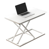 Maxbell Standing Desk Converter on The Table Tabletop Ergonomic Sit Stand Desk Riser White