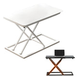 Maxbell Standing Desk Converter on The Table Tabletop Ergonomic Sit Stand Desk Riser White