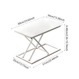 Maxbell Standing Desk Converter on The Table Tabletop Ergonomic Sit Stand Desk Riser White