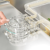 Maxbell Suction Cup Sink Strainer Kitchen Sink Strainer for Fabrics Leftover Garbage