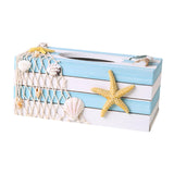 Maxbell Tissue Paper Box Cover Countertop Stylish Facial Tissue Storage Box Bathroom Starfish