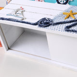 Maxbell Tissue Paper Box Cover Countertop Stylish Facial Tissue Storage Box Bathroom Starfish