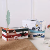 Maxbell Tissue Paper Box Cover Countertop Stylish Facial Tissue Storage Box Bathroom Starfish