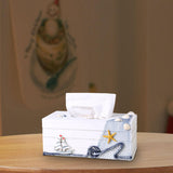 Maxbell Tissue Paper Box Cover Countertop Stylish Facial Tissue Storage Box Bathroom Boat