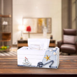 Maxbell Tissue Paper Box Cover Countertop Stylish Facial Tissue Storage Box Bathroom Boat