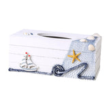 Maxbell Tissue Paper Box Cover Countertop Stylish Facial Tissue Storage Box Bathroom Boat