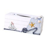 Maxbell Tissue Paper Box Cover Countertop Stylish Facial Tissue Storage Box Bathroom Boat