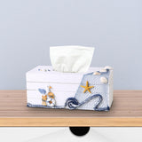 Maxbell Tissue Paper Box Cover Countertop Stylish Facial Tissue Storage Box Bathroom Seagull