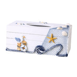 Maxbell Tissue Paper Box Cover Countertop Stylish Facial Tissue Storage Box Bathroom Seagull