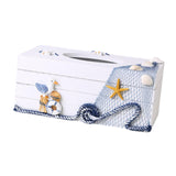 Maxbell Tissue Paper Box Cover Countertop Stylish Facial Tissue Storage Box Bathroom Seagull