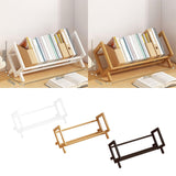 Maxbell Document Rack Multifunctional Stationary Storage Rack for Home School Office White