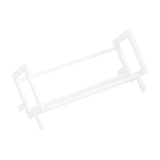 Maxbell Document Rack Multifunctional Stationary Storage Rack for Home School Office White