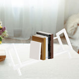 Maxbell Document Rack Multifunctional Stationary Storage Rack for Home School Office White