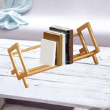 Maxbell Document Rack Multifunctional Stationary Storage Rack for Home School Office Wood