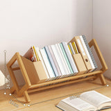 Maxbell Document Rack Multifunctional Stationary Storage Rack for Home School Office Wood