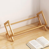 Maxbell Document Rack Multifunctional Stationary Storage Rack for Home School Office Wood