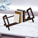 Maxbell Document Rack Multifunctional Stationary Storage Rack for Home School Office Brown