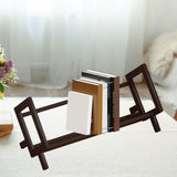 Maxbell Document Rack Multifunctional Stationary Storage Rack for Home School Office Brown