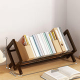 Maxbell Document Rack Multifunctional Stationary Storage Rack for Home School Office Brown