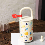 Maxbell Insulated Coffee Travel Mug 400 ml Coffee Mug for Travel Fitness Backpacking Style D