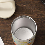 Maxbell Insulated Coffee Travel Mug 400 ml Coffee Mug for Travel Fitness Backpacking Style D