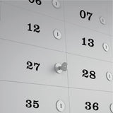 Maxbell 15 Pieces Number Sticker Gift Wrapping Number Paster for Door Indoor Mailbox Black