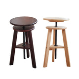 Maxbell Painting Stool Bar Stool Swivel Seat Office Studio Stool for Gallery Wood