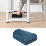 Maxbell Under Desk Foot Rest Pillow Non Slip Soft Footrest for Yoga Dorm Office Work Style B