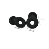 Maxbell Silicone Ear Plug Universal Flexible Ear Tips for Concert Sleeping Swimming black