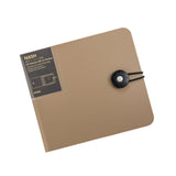 Maxbell DVD Wallet Case Disk Holder Hold 12 Dvd CD Holder for Women Men Musician Car Brown