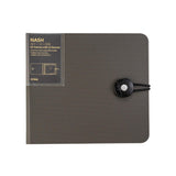 Maxbell DVD Wallet Case Disk Holder Hold 12 Dvd CD Holder for Women Men Musician Car Dark Brown