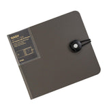Maxbell DVD Wallet Case Disk Holder Hold 12 Dvd CD Holder for Women Men Musician Car Dark Brown