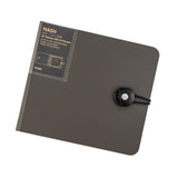 Maxbell DVD Wallet Case Disk Holder Hold 12 Dvd CD Holder for Women Men Musician Car Dark Brown