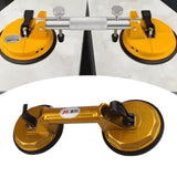 Maxbell Glass Suction Cup Glass Lifter Vacuum Suction Cup for Moving Glass Household Double Claw