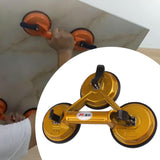 Maxbell Glass Suction Cup Glass Lifter Vacuum Suction Cup for Moving Glass Household Triple Claw