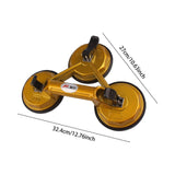 Maxbell Glass Suction Cup Glass Lifter Vacuum Suction Cup for Moving Glass Household Triple Claw