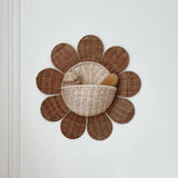 Maxbell Wall Mount Basket Holder Bohemian Box Decorative for Nursery Pantry Entrance