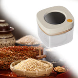 Maxbell Airtight Food Container Tranparent Kitchen Organization for Grain Sugar Rice 380 ml