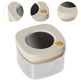 Maxbell Airtight Food Container Tranparent Kitchen Organization for Grain Sugar Rice 380 ml